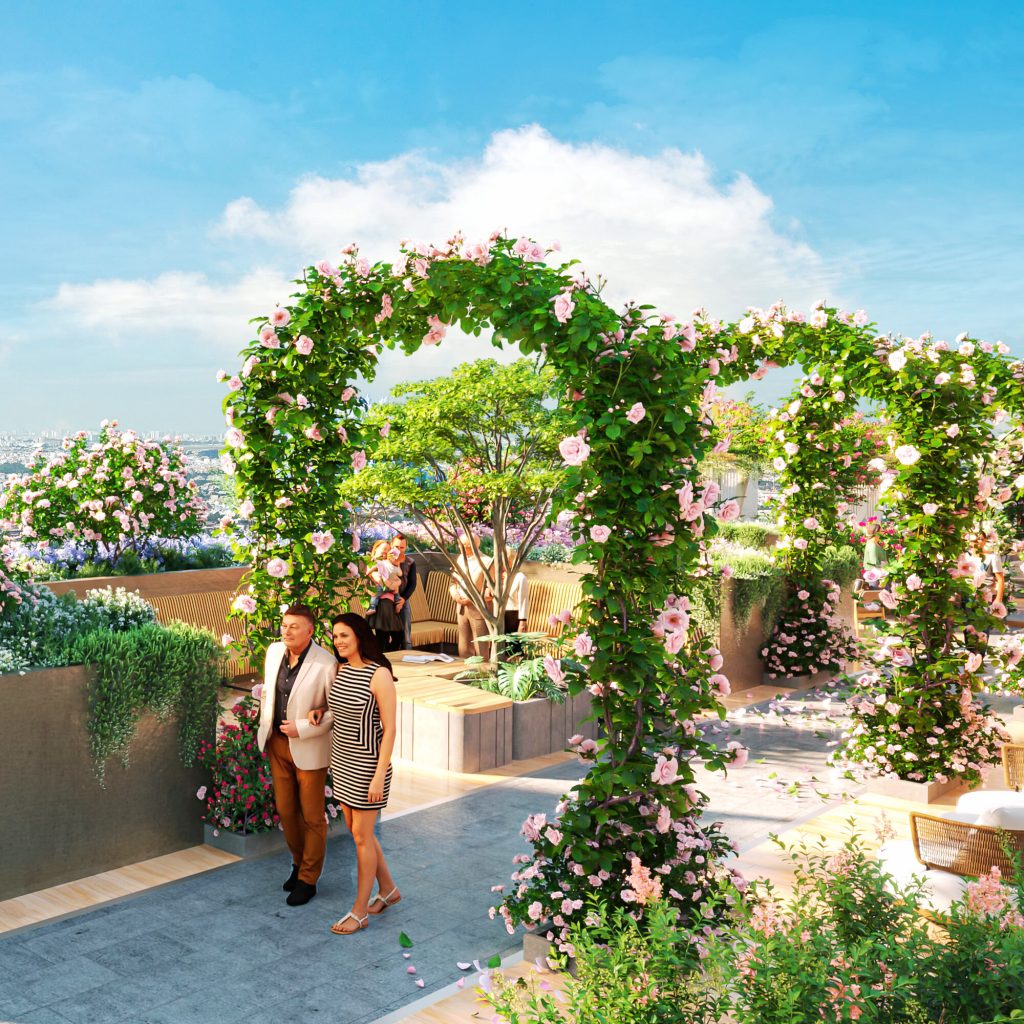 Vườn hoa The Emerald 68